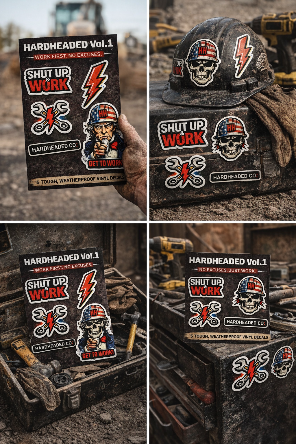 HARDHEADED Vol. 1 + Vol. 2 Bundle 🇺🇸 (Save $5)