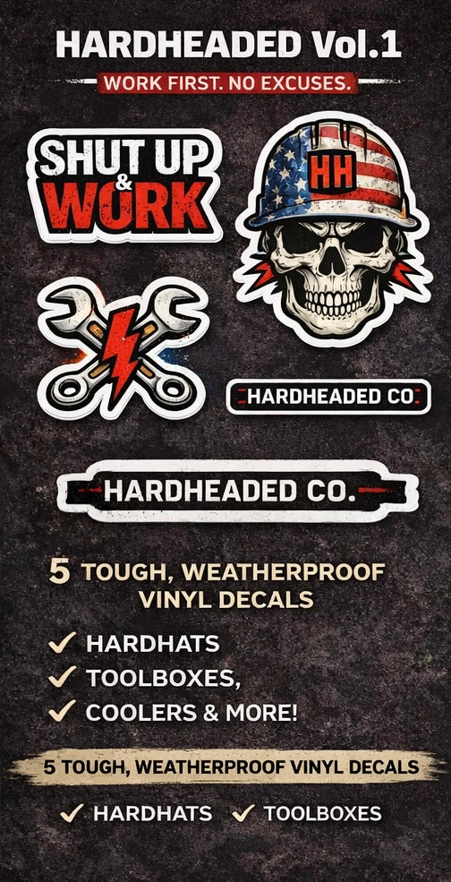 HARDHEADED Vol. 1 + Vol. 2 Bundle 🇺🇸 (Save $5)